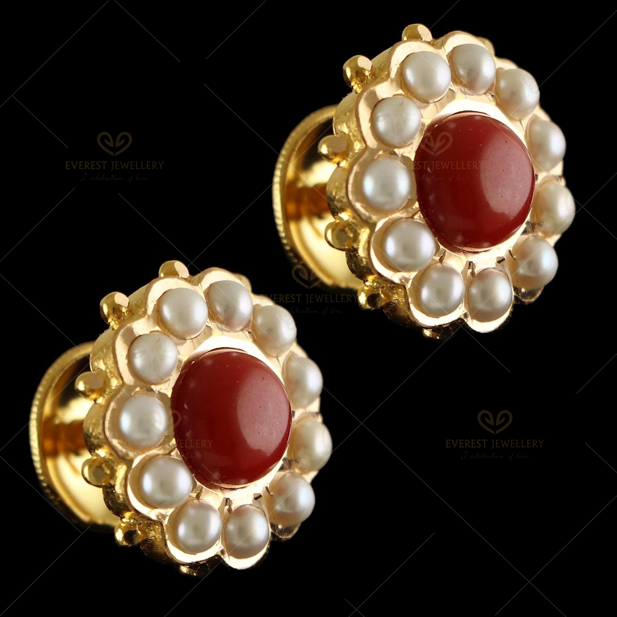 Coral pearl earrings Pure Silver jewelry Indian ,diamond studs ,Indian  jewelry set ,gold jewelry look a like silver earrings-NIHIRA-SHABURIS |  Silver jewellery indian, Indian jewelry sets, Coral jewelry set