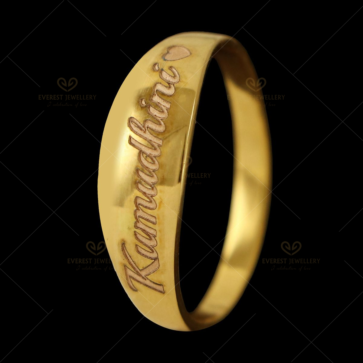22 kt gold gents wedding ring