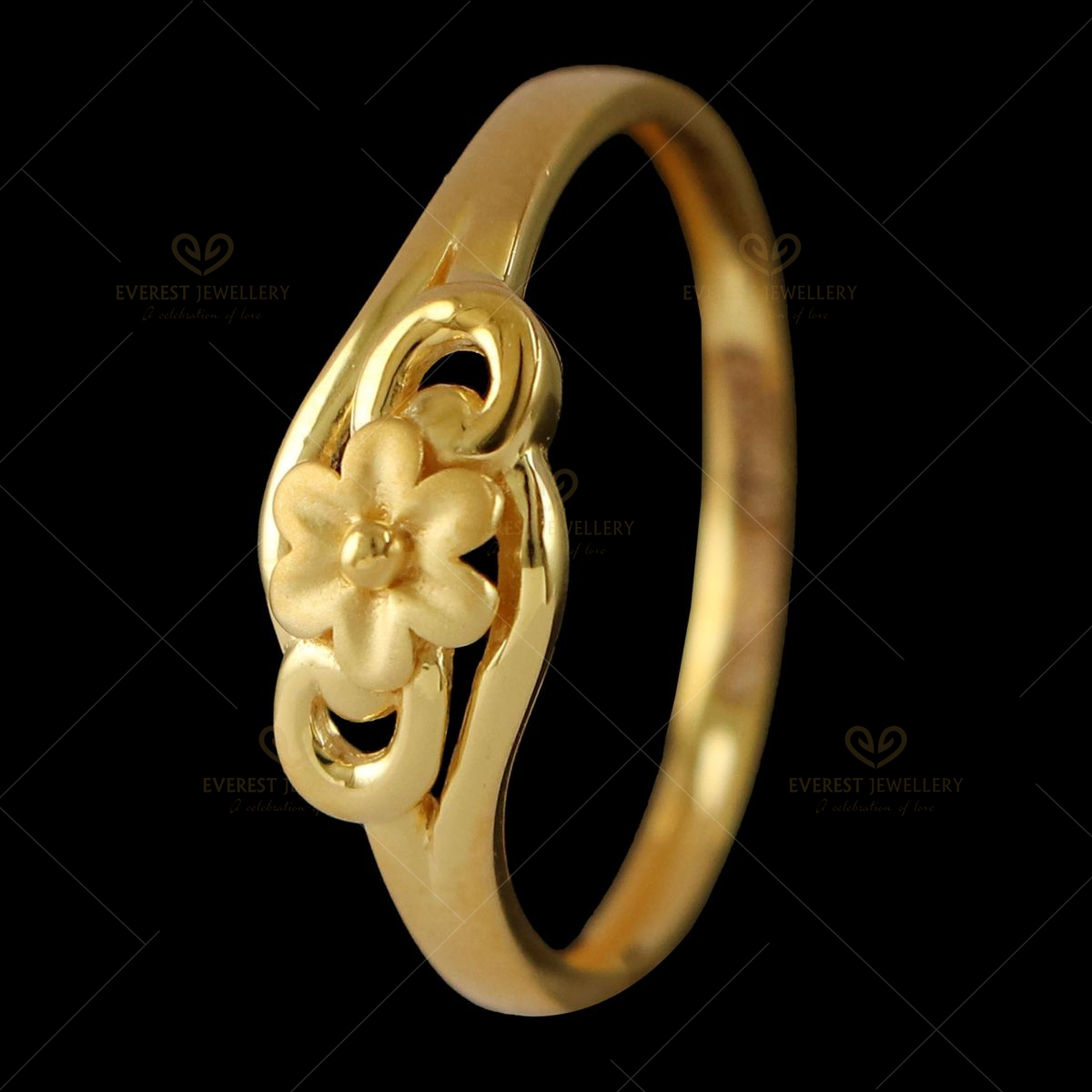 Arya Gold & Jewellery - Casting Ladies Ring 22K Hallmarked Wt:- 2.160 grams  Approx Price:- RS 11000 - Rs 12000 Size:- Available in all Sizes The price  of the product may vary