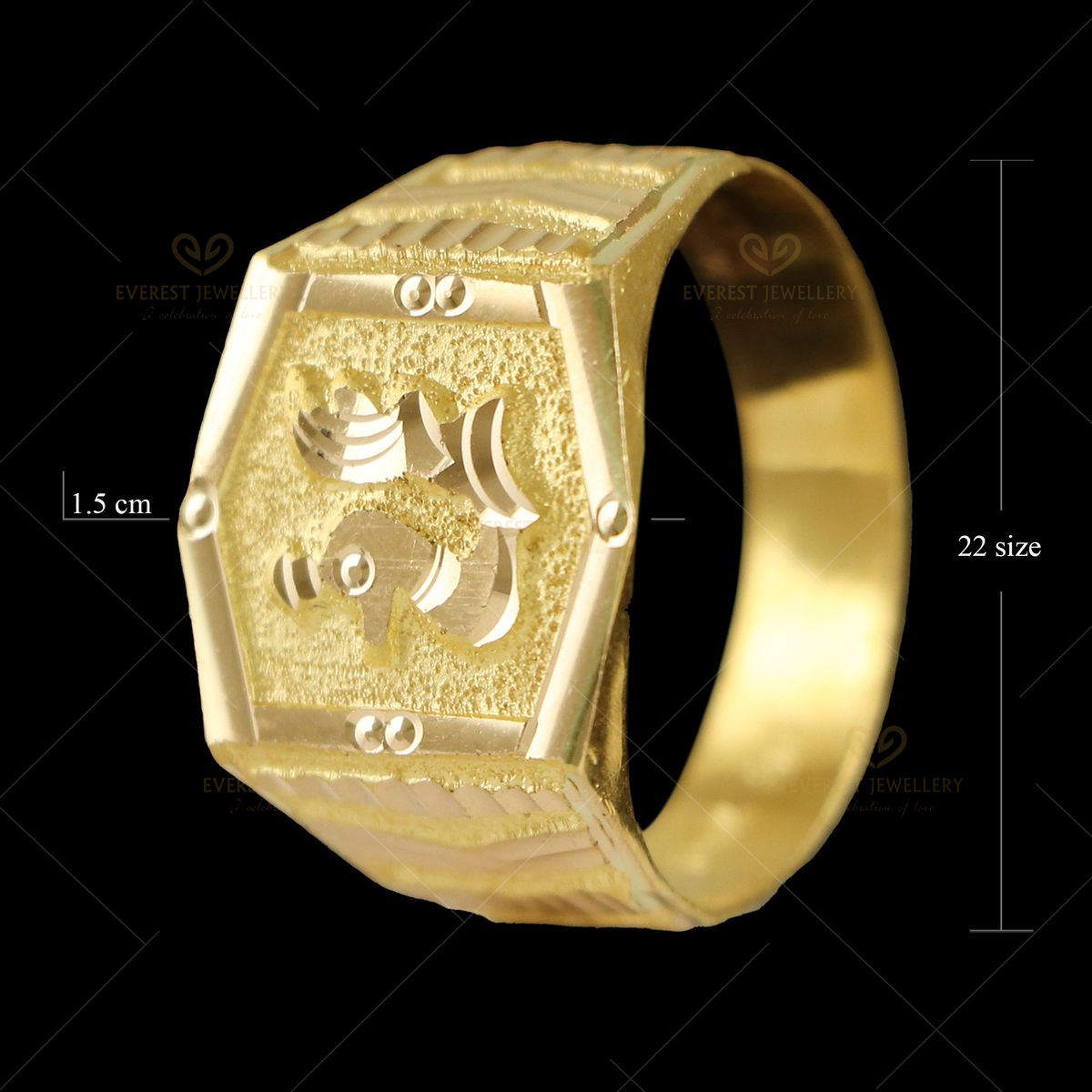 Buy 18KT Vaibhav Divine Gold Ring VLR-880 Online from Vaibhav Jewellers